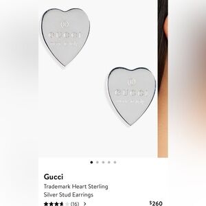 Gucci Heart Earrings